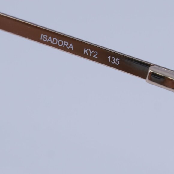 Banana Republic ISADORA 0KY2 00 Eyeglasses Blue/Gold 51mm Cat Eye Frame - Picture 8 of 11